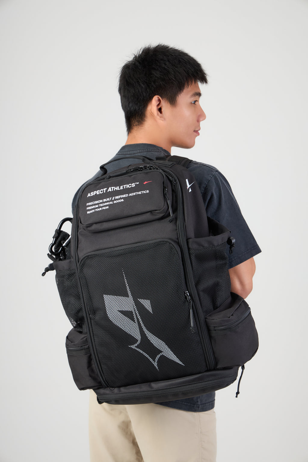 Aspect Athletics Combat Backpack – 42L MMA, Muay Thai & Jiu Jitsu Gear Bag