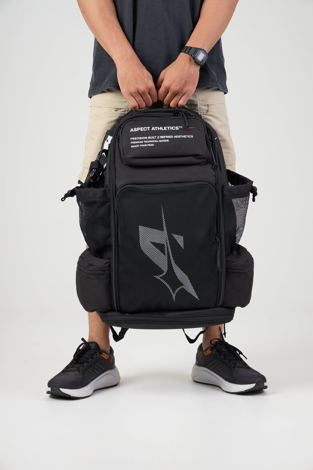 Aspect Athletics Combat Backpack – 42L MMA, Muay Thai & Jiu Jitsu Gear Bag
