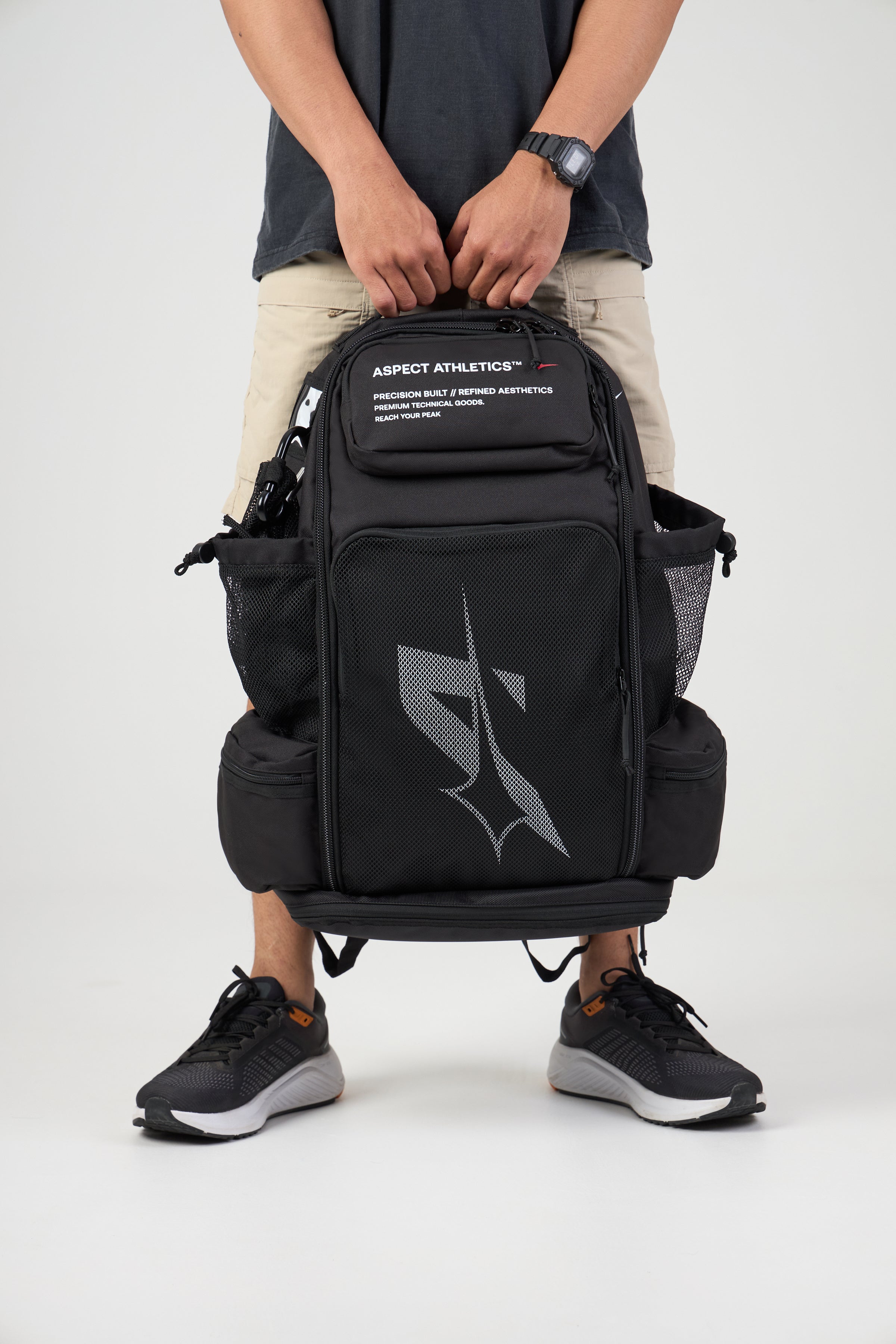 Aspect Athletics Combat Backpack – 42L MMA, Muay Thai & Jiu Jitsu Gear Bag