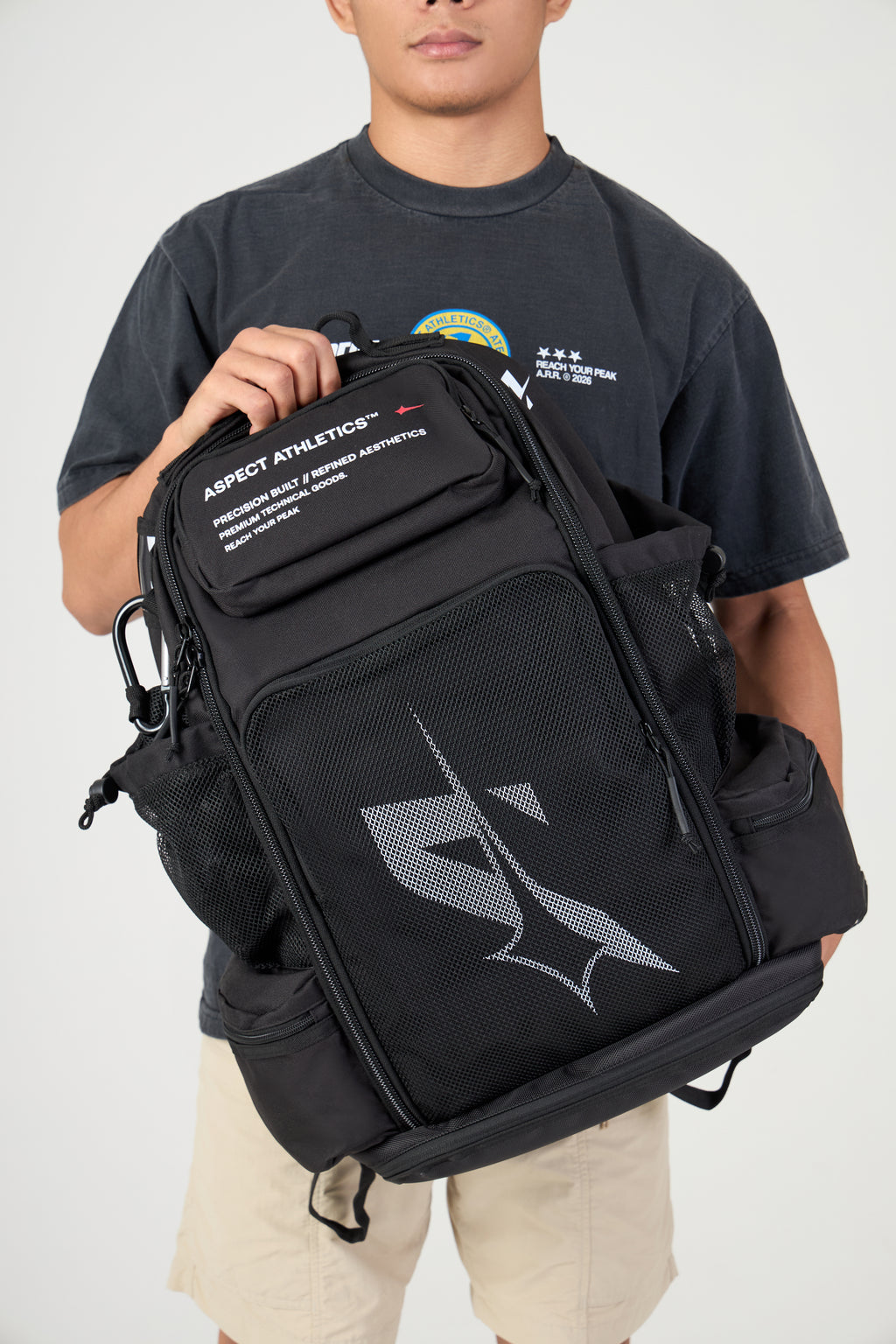 Aspect Athletics Combat Backpack – 42L MMA, Muay Thai & Jiu Jitsu Gear Bag
